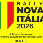 Adendo 2 ao Regulamento Particular do Rally Nova Itália 2026