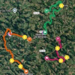 Mapa das Especiais do Rally Nova Itália 2026